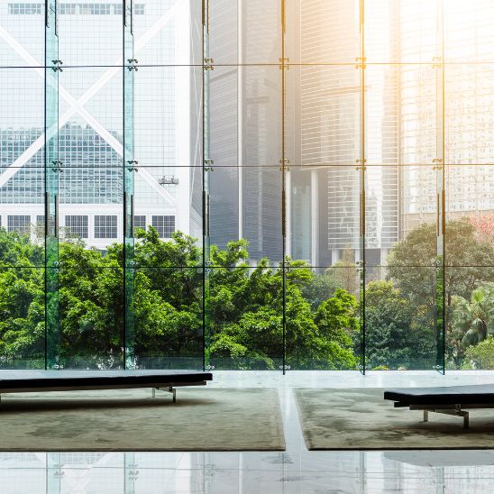 Fenster nach professioneller Glasreinigung in Münster Saubere Fenster nach Glasreinigung Münster